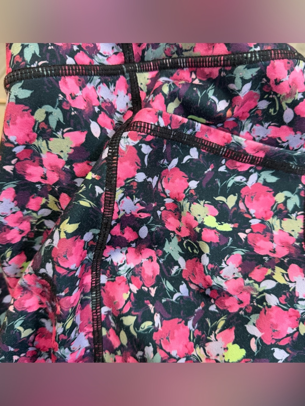 Sketchers Go Stretch Fantasy Fields Floral Pink Active Skort 16” size S - Picture 4 of 7